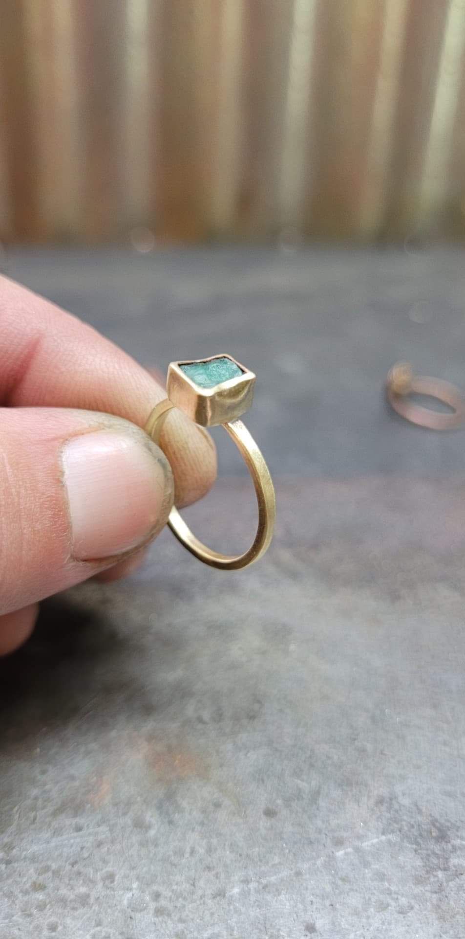 Custom Emerald and Nickel